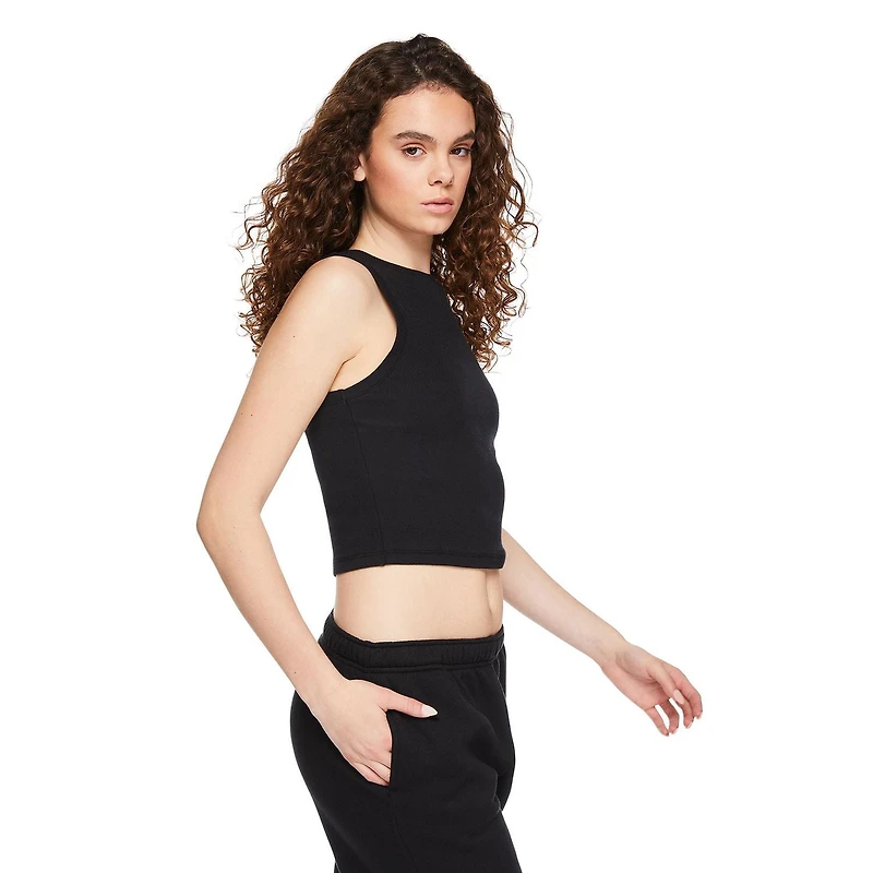 No Boundaries Women's Rib Tank Top, Sizes XS-XXL