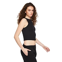 No Boundaries Women's Rib Tank Top, Sizes XS-XXL