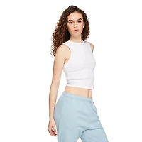 No Boundaries Women's Rib Tank Top, Sizes XS-XXL