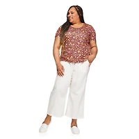 Iyla Plus Women's Gaucho Pant