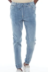 Jeaniologie ™ Jogger Classique 5 Poches - Cozy Denim