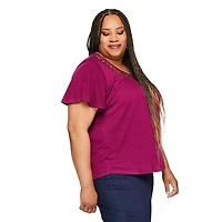 Haut crocheté Iyla Plus pour femmes