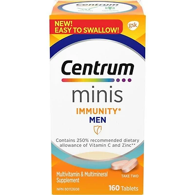 Centrum Minis Immunité Hommes - 160 Comprimés 160 Comprimés