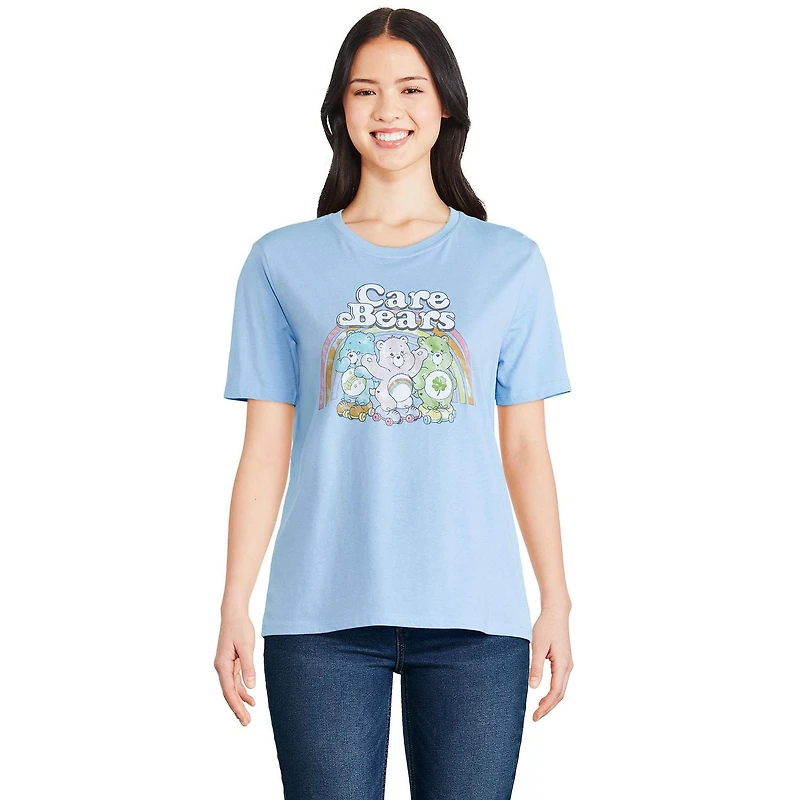 T-shirt à manches courtes Calinours pour femmes Tailles TP–TG