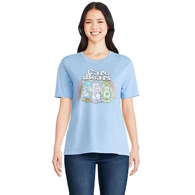 T-shirt à manches courtes Calinours pour femmes Tailles TP–TG