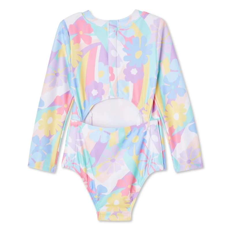 Maillot de bain anti-UV 1 pièce adaptif George pour petites filles