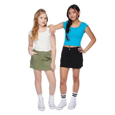 Mini-jupe utilitaire My Sister’s Closet pour filles