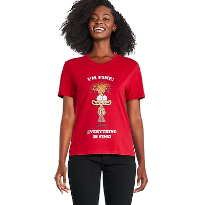 T-shirt Sens dessous dessus 2 Disney pour filles