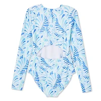 George Girls' Adaptive Rash Guard 1-Piece