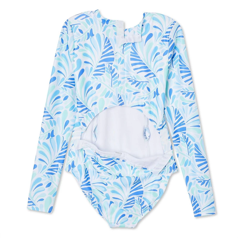George Girls' Adaptive Rash Guard 1-Piece