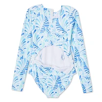George Girls' Adaptive Rash Guard 1-Piece