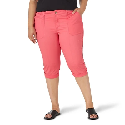 Lee Riders Capri Utilitaire Confort Grande Taille Pour Femme