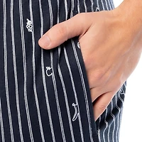 Fruit of the Loom Men's Sueded Jersey Cotton Sleep Pants, black
