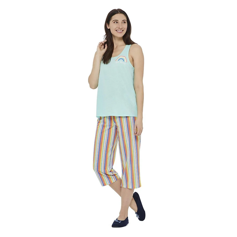 George Women's Tank and Capri 2-Piece Sleep Set