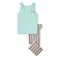 George Plus Women's Tank and Capri 2-Piece Sleep Set