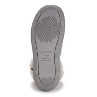 Chaussons bottines MUK LUKS pour femmes, gris, tailles 5-10