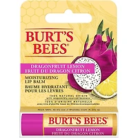 Baume hydratant pour les lèvres d’origine naturelle à 100 % au fruit du dragon et au citron de Burt’s Bees®, avec cire d’abeille et extraits de fruits, 1 tube Baume à lèvres fruit du dragon