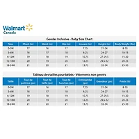 Jogger Canadiana collection non genrée pour nourrissons Tailles 0-24 mois