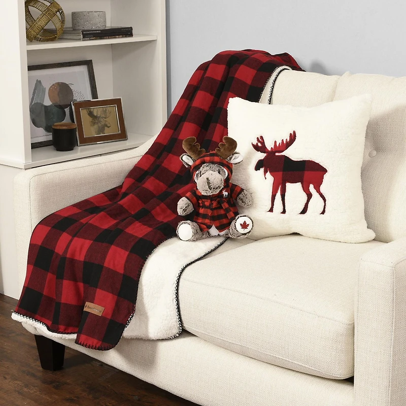 Jeté Carreaux buffalo de Canadiana