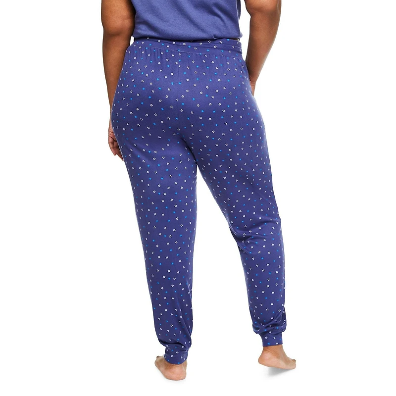 George Women's Plus Peached Jersey Jogger