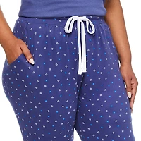 George Women's Plus Peached Jersey Jogger