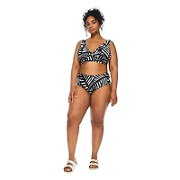 Culotte de bain à taille haute George Plus pour femmes