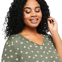 George Women's Plus Tiered T-Shirt Dress