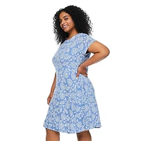 George Women's Plus Swing Dress