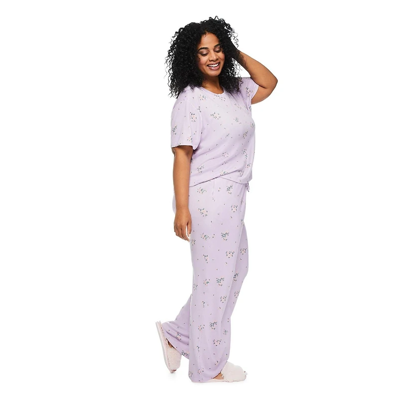 George Women's Plus Pajama 2-Piece Set