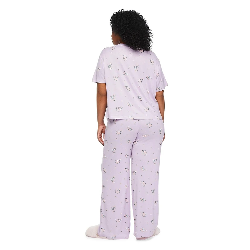 George Women's Plus Pajama 2-Piece Set