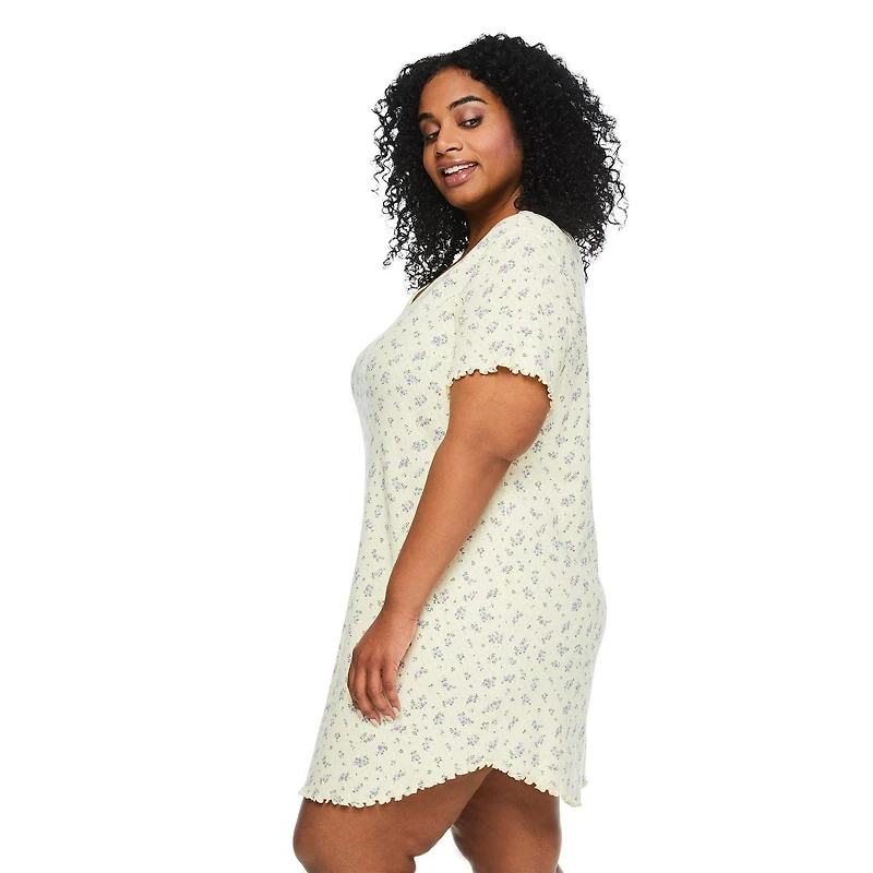 George Women's Plus Pointelle Sleepshirt