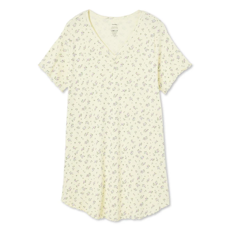 George Women's Plus Pointelle Sleepshirt