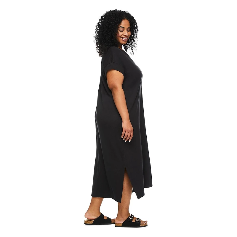 George Women's Plus T-Shirt Midi Dress