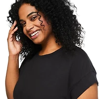 George Women's Plus T-Shirt Midi Dress