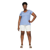 George Women's Plus V-Neckline Tee