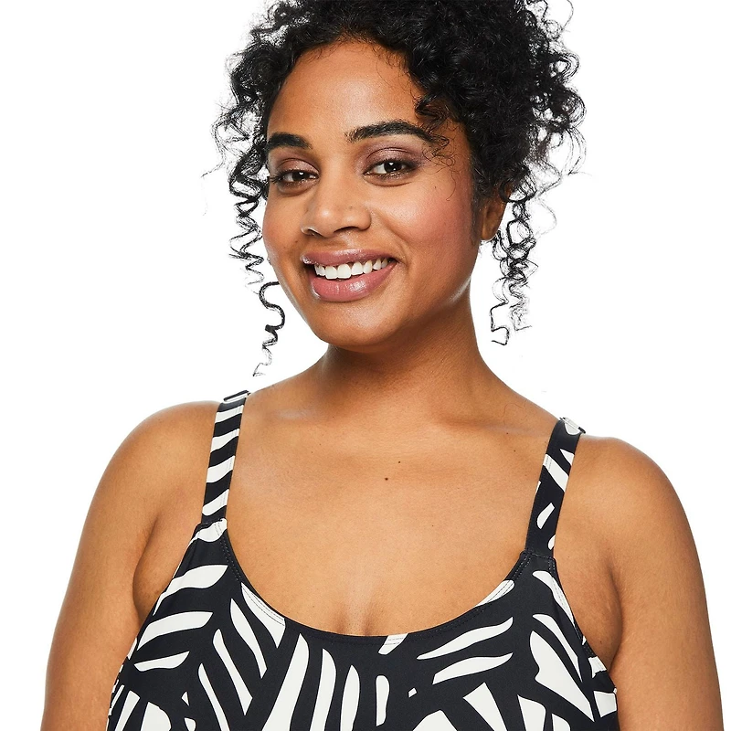 Maillot de bain 1 pièce George Plus pour femmes Tailles 1X-3X