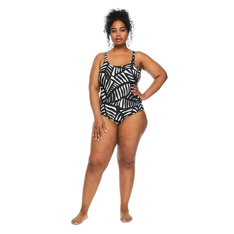 Maillot de bain 1 pièce George Plus pour femmes Tailles 1X-3X