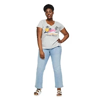 George Women's Plus V-Neckline Tee