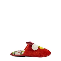 Mules en peluche Grinch pour femmes