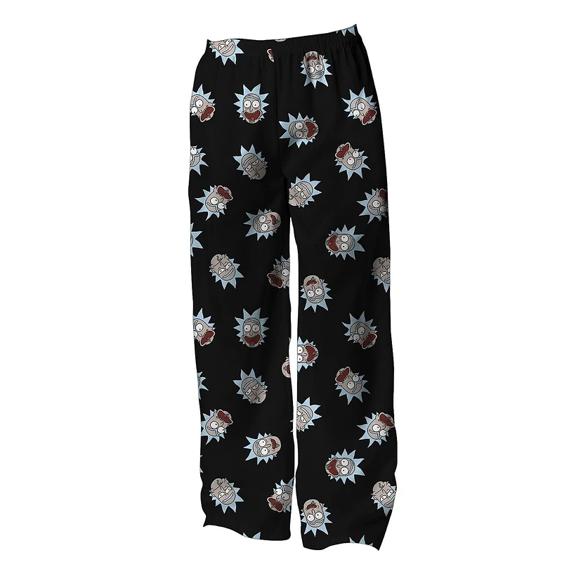 Pantalon de sommeil en coton 100% confortable de Rick & Morty pour hommes
