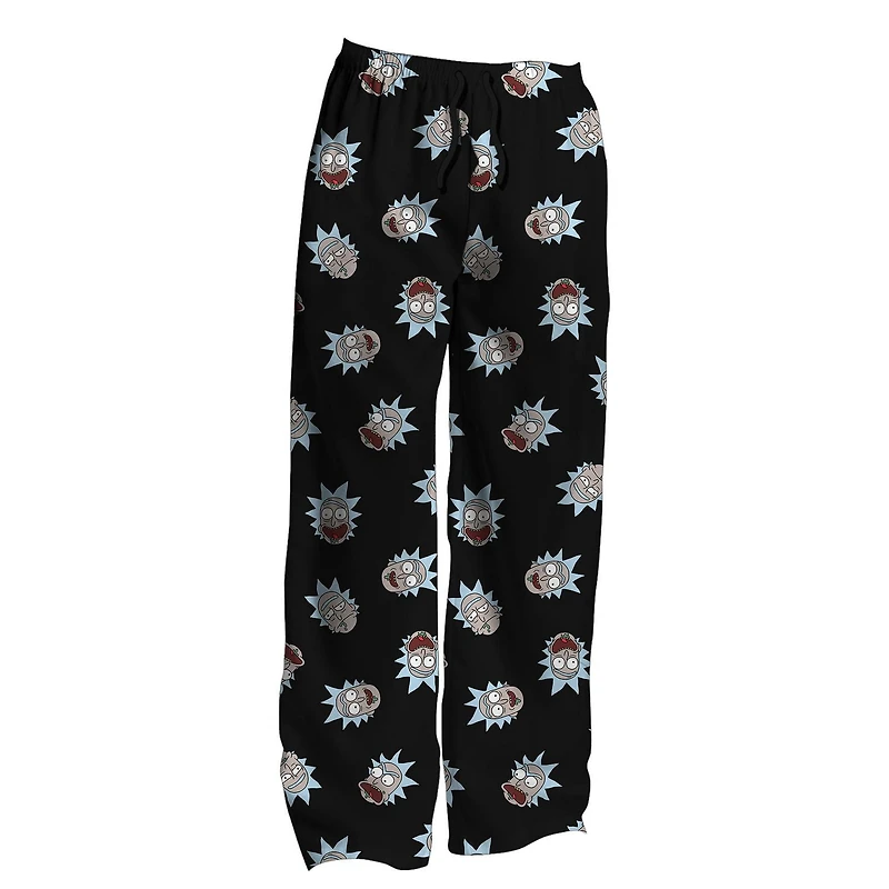 Pantalon de sommeil en coton 100% confortable de Rick & Morty pour hommes