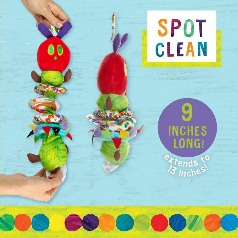 Jouet d'activité de World of Eric Carle, The Very Hungry Caterpillar 12 pouces