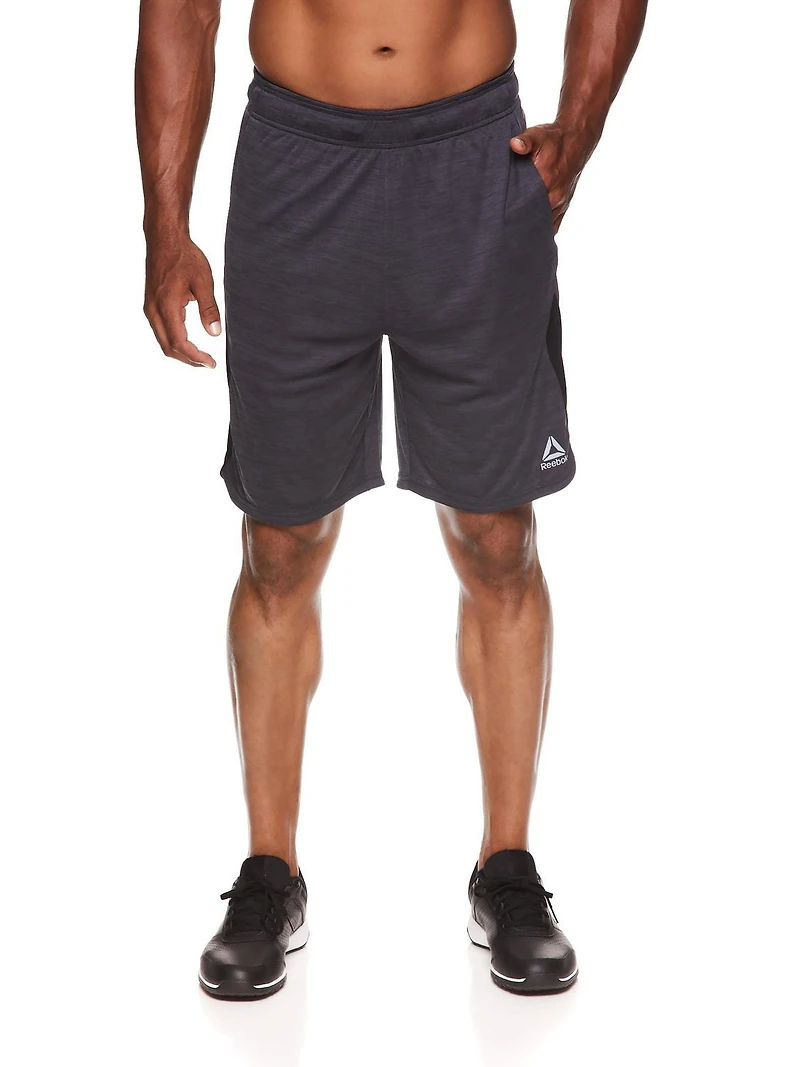 Reebok Short de football Stride Performance avec poches pour hommes