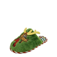 Mules en peluche Grinch pour garçons