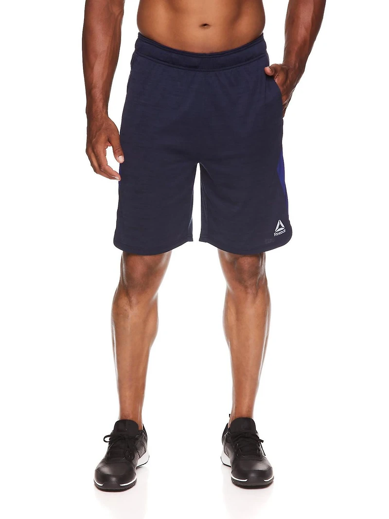 Reebok Short de football Stride Performance avec poches pour hommes