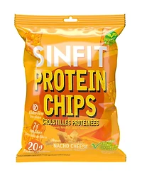 SinFit Croustilles Proteinees - Fromage Nacho 50g Sachet