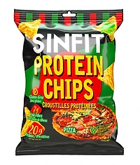 SinFit Protein Chips - Pizza, 50g Bag