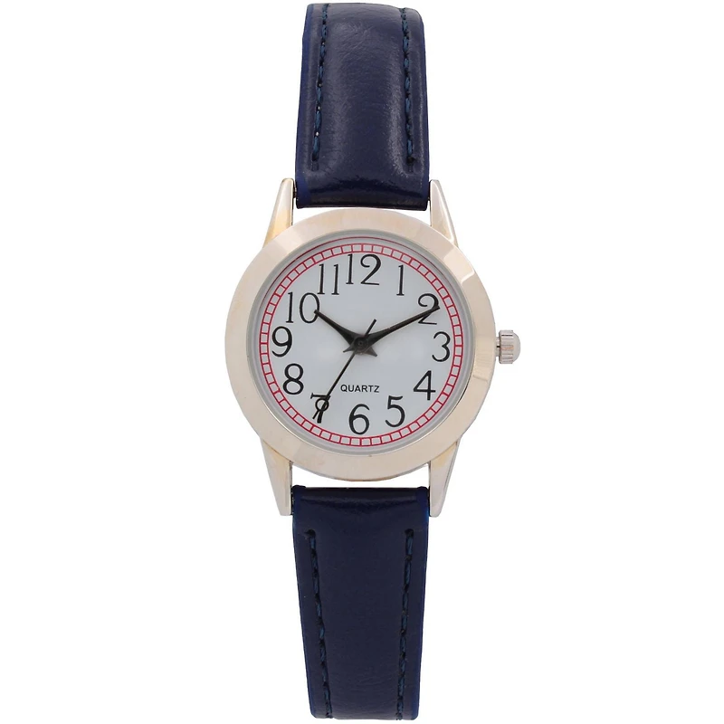 Ladies Blue Strap Watch, Ladies Fashion Watch
