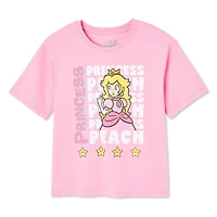 Super Mario Girls' Princess Peach Tee