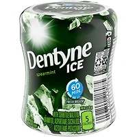 Dentyne Ice Spearmint, Sugar Free Gum, 1 bottle (60 pieces), 60 count